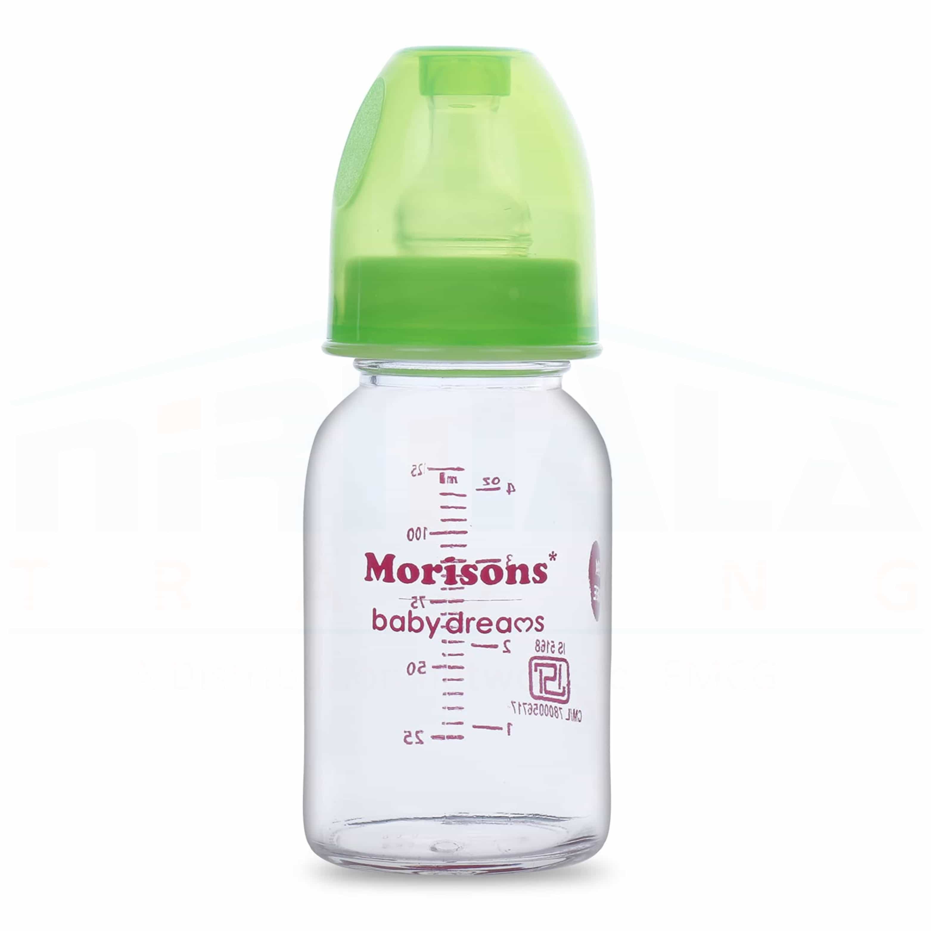 Morisons Feeder Bottle Glass 125ml [1x6x6] (INR 309|NPR 494.40) 3