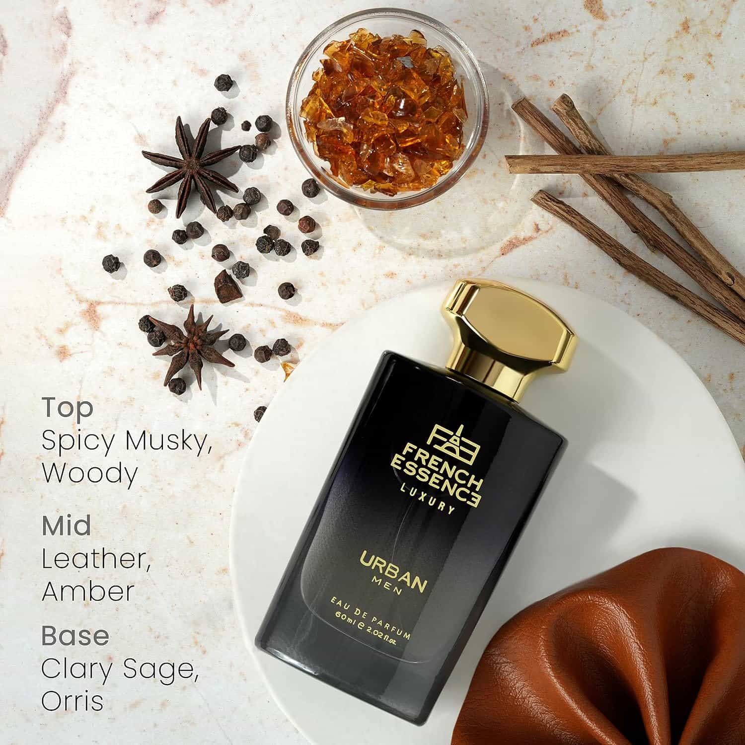 French Essence Perfume 60ml Urban [1x6x8] (INR 399|NPR 638.40) 3