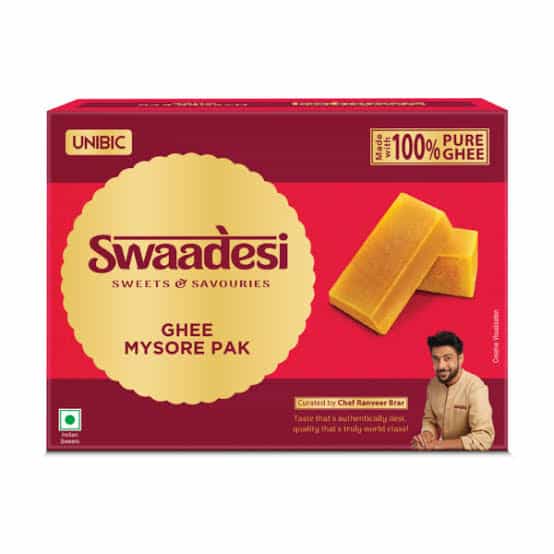 Swaadesi Ghee Mysore Pak 200gm [1x24] [NPR 655] 1