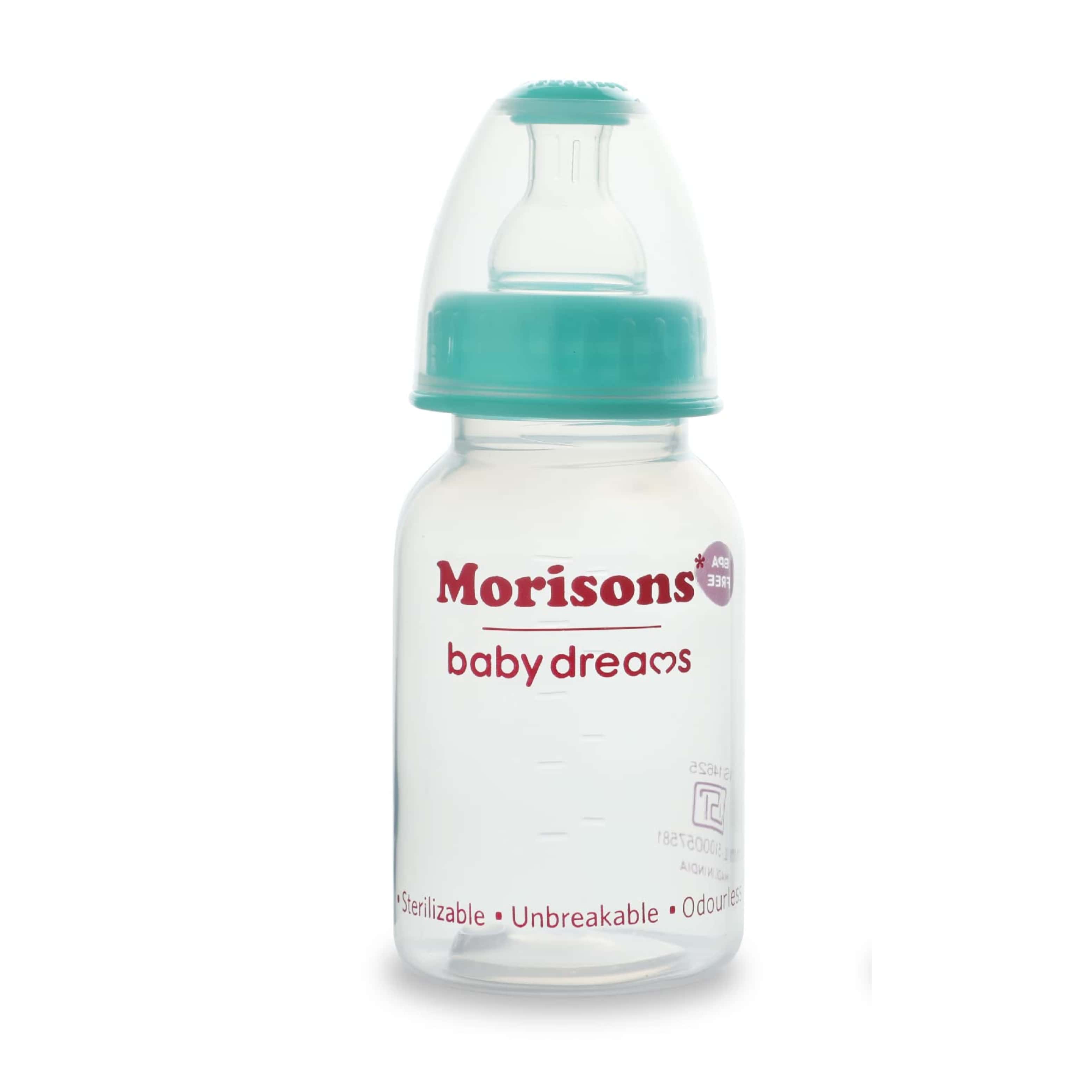 Morisons Feeder Bottle Regular 125ml [1x12x10] (INR 109|NPR 174.40) view 1