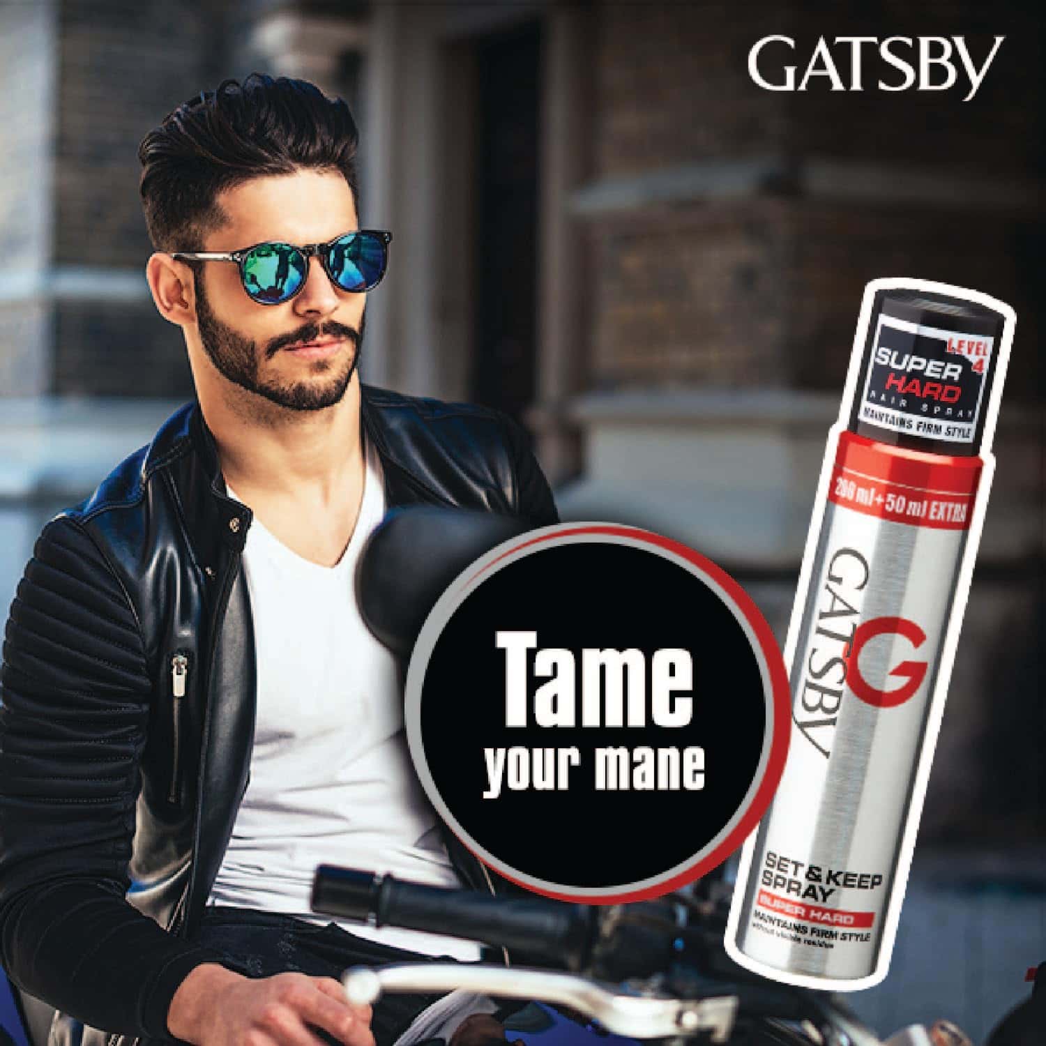 Gatsby Set & Keep Spray 250ml Super Hard (Silver) [1X6X12] view 5
