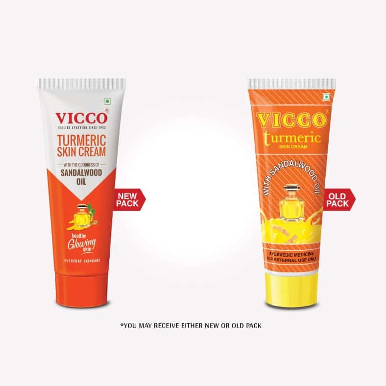 Vicco Turmeric Vanishing Cream 80gm [1x10x6] (NPR 520) view 2